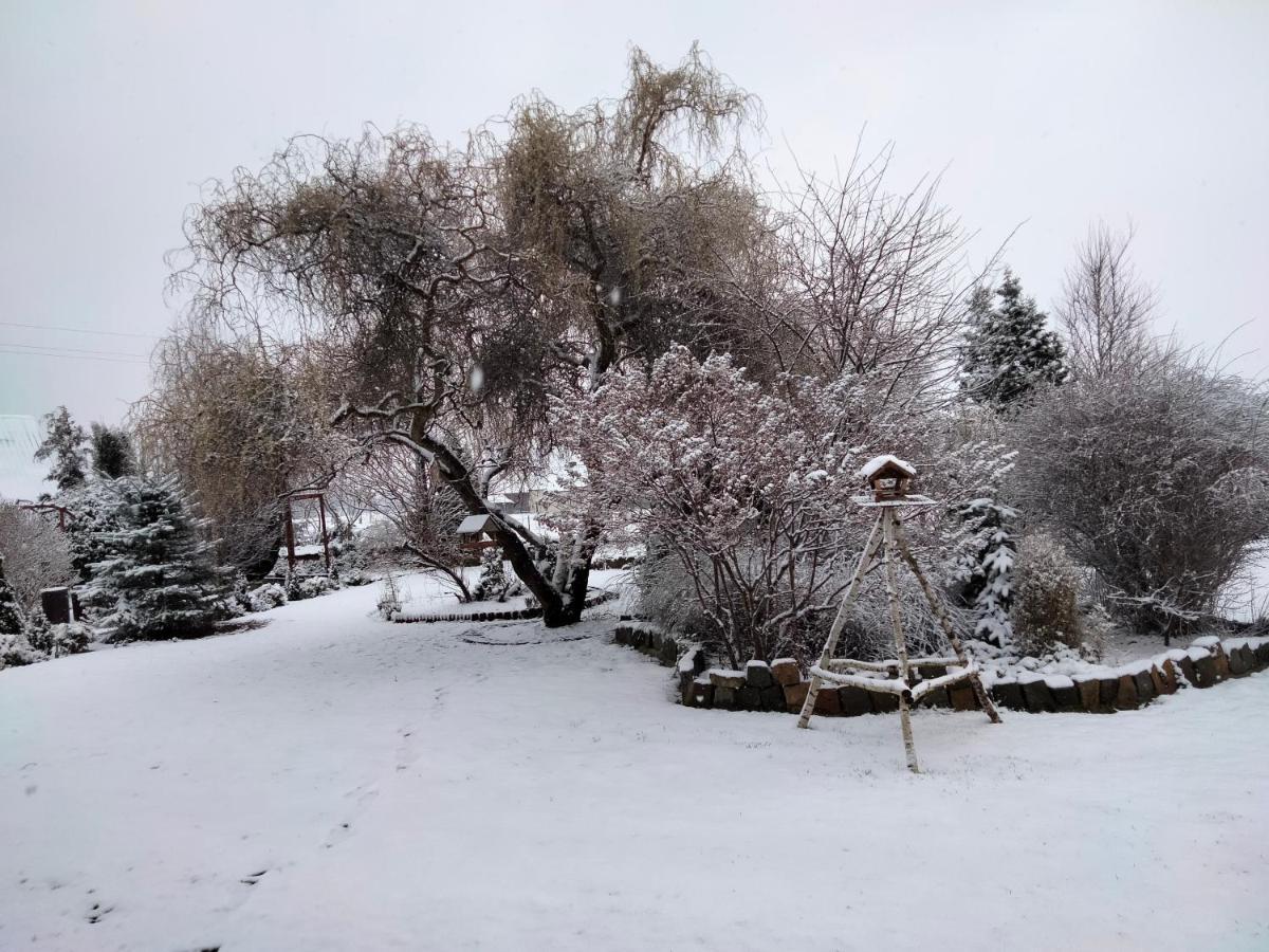 Vila Pod Piramida Ługniany Exteriér fotografie