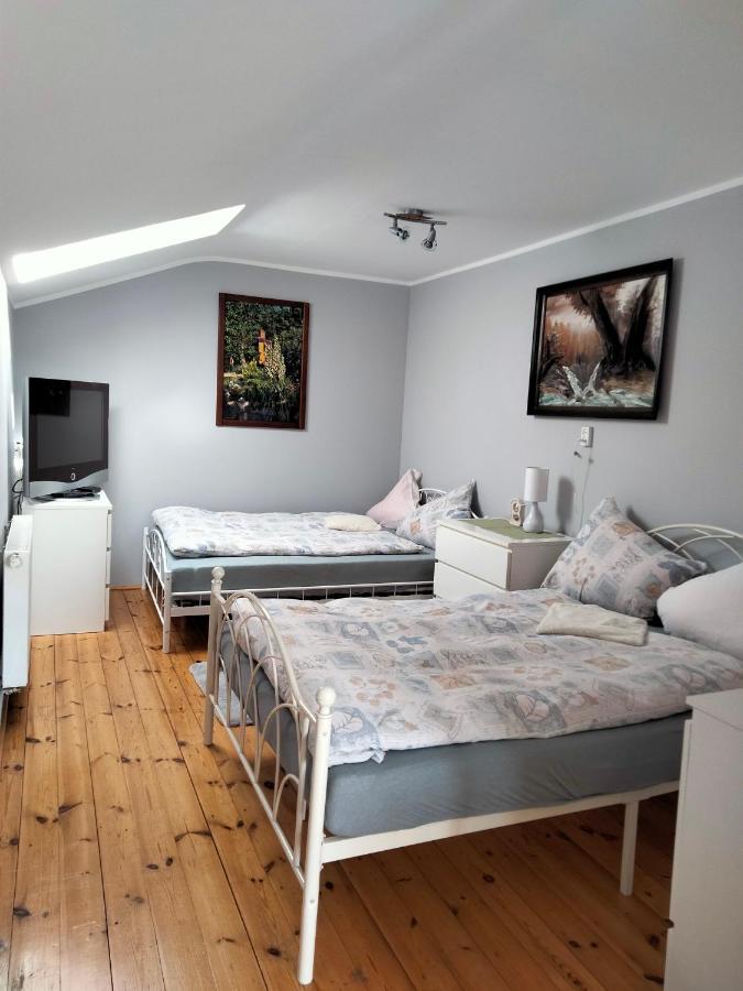 Vila Pod Piramida Ługniany Exteriér fotografie