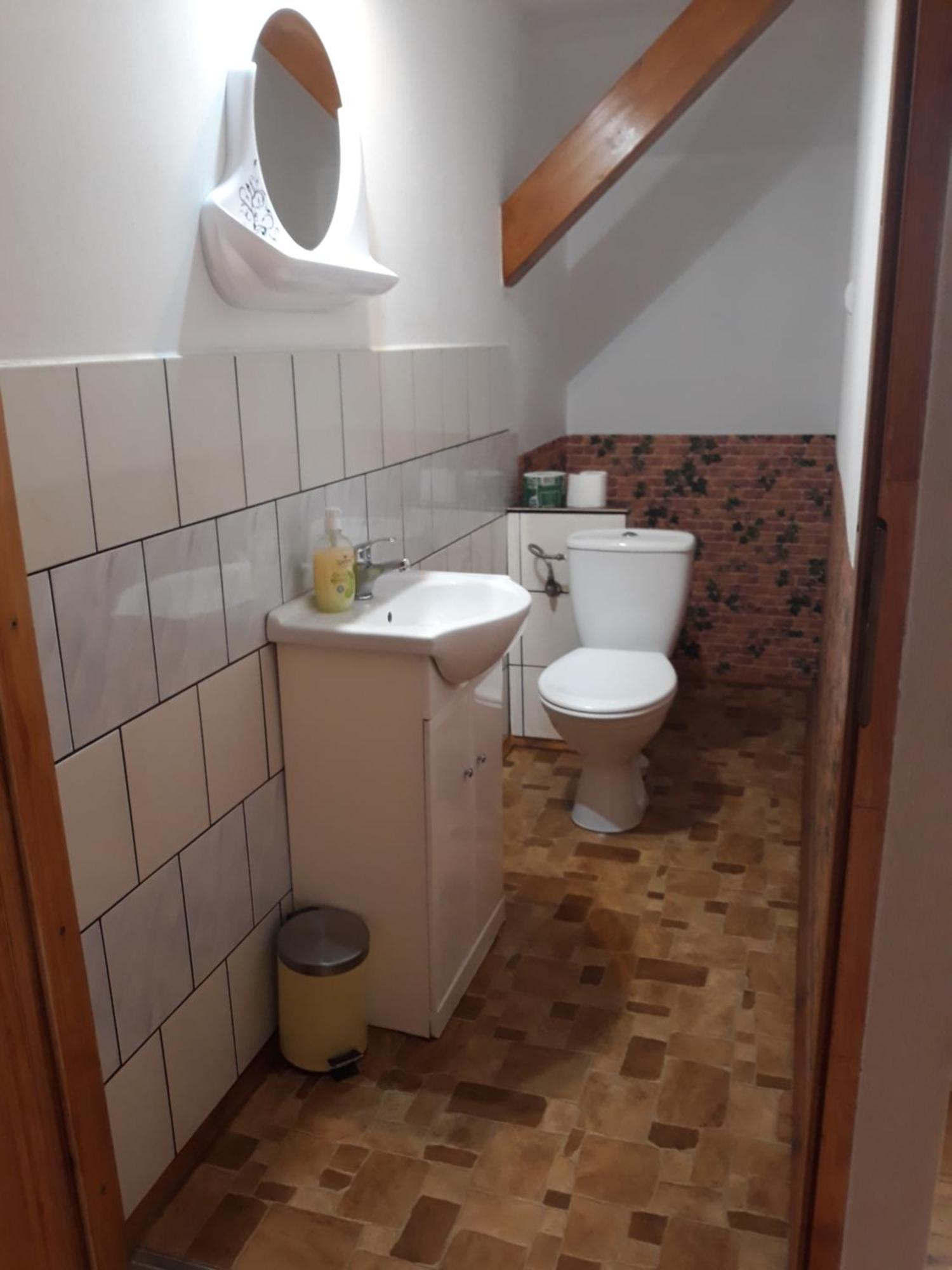 Vila Pod Piramida Ługniany Exteriér fotografie